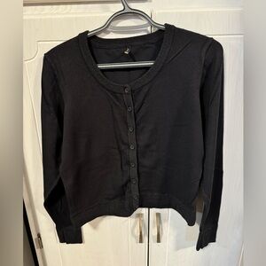 Grey Sparkle Cardigan